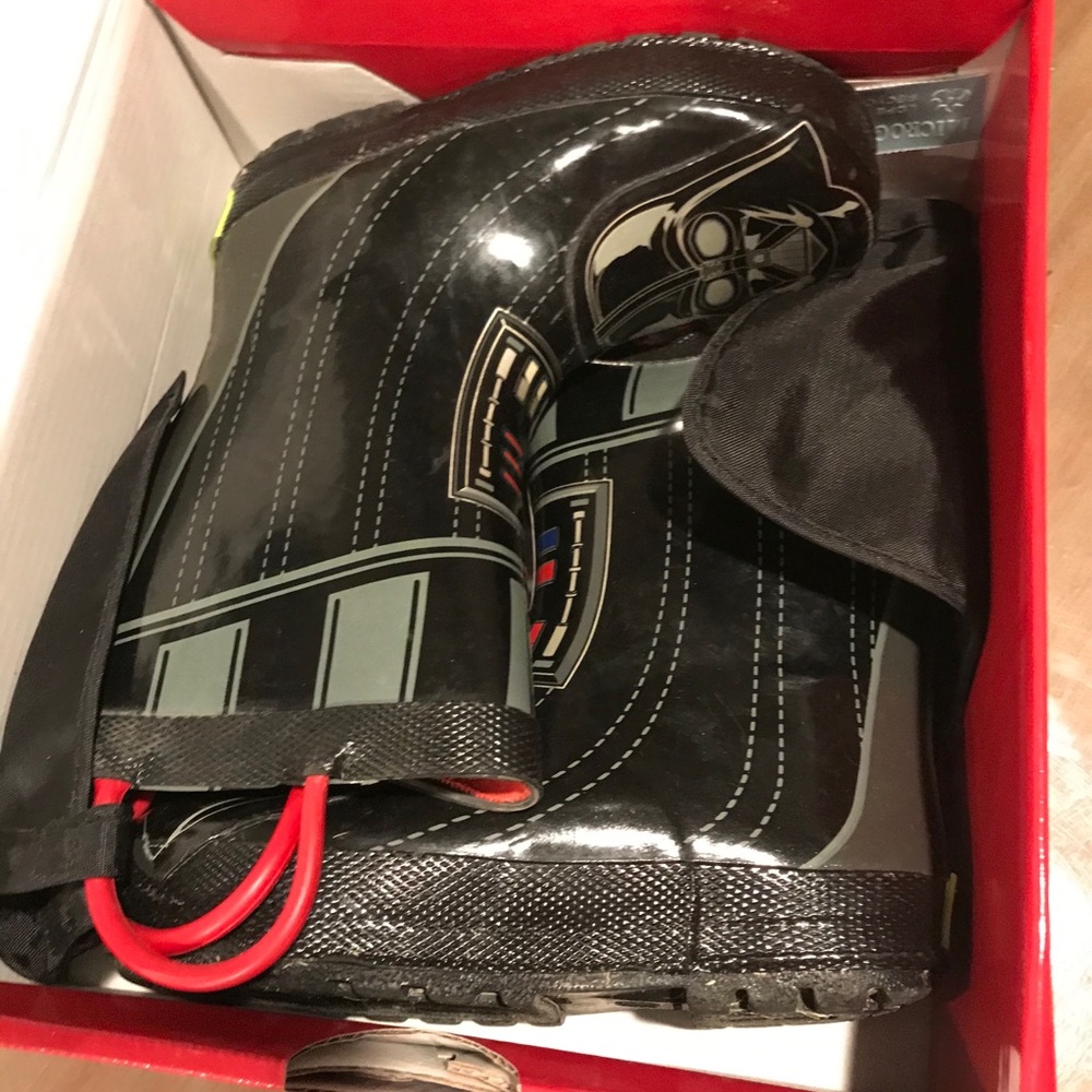 Star Wars Darth Vader Rain Boots Toddler Size 9